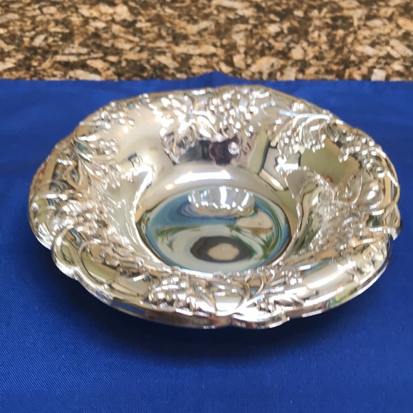 Pilgrim Silver-plate Bowl - Candy Dish Vintage. - Picture 7 of 10